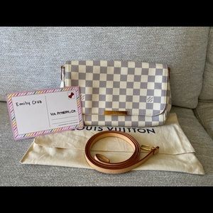 Favorite MM Damier Azur